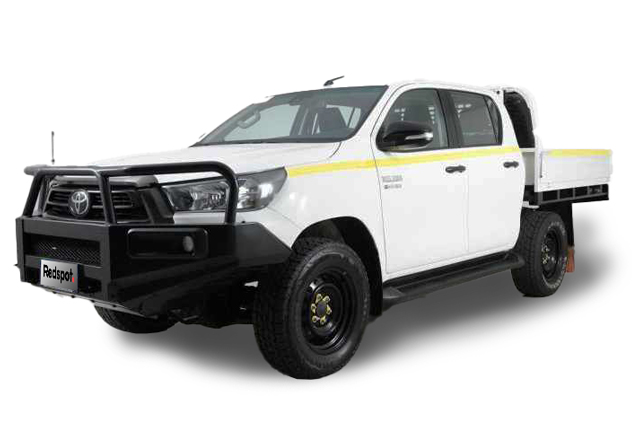 Dual cab ute mine spec